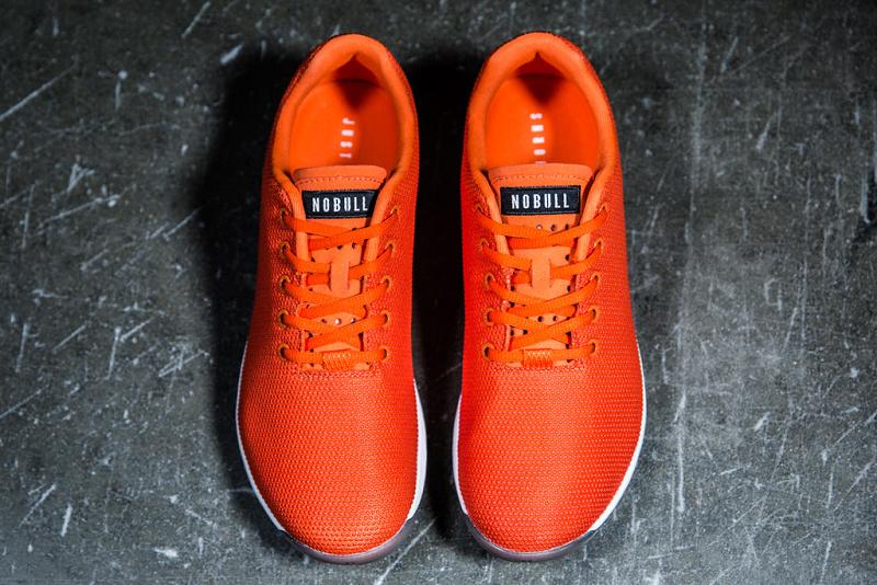 Men's Nobull Bright Orange Trainers Orange | SG I2200L